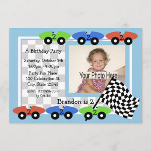 Durée de la course/ Invitation photo