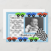 Durée de la course/ Invitation photo (Devant / Derrière)