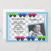 Durée de la course/ Invitation photo 2 (Devant / Derrière)