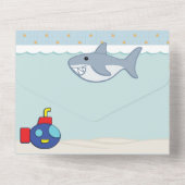 Durée du bain : Invitation tout-en-un (Verso)