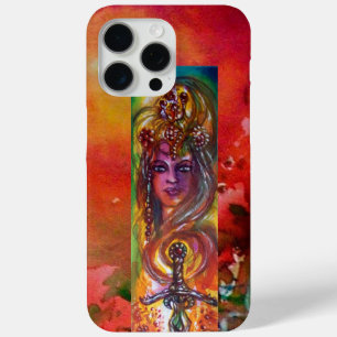 DURENDAL, EPIC SWORD EN ANGEL Red Yellow iPhone 15 Pro Max Hoesje