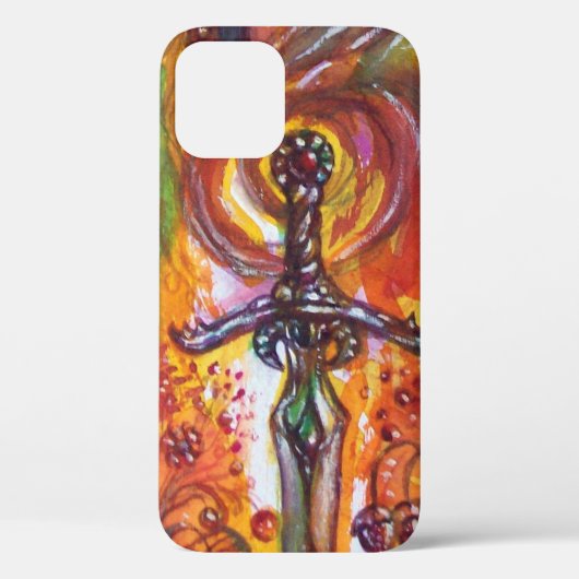DURENDAL EPIC SWORD Red Yellow Fantasy Case-Mate iPhone Case (Achterkant)