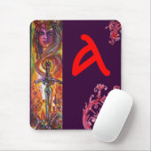 DURENDAL , ROMANTISCH SWORD EN ANGEL MONOGRAM MUISMAT (Met muis)