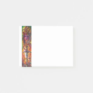 DURENDAL , ROMANTISCHE SCHAKELAAR EN ANGEL POST-IT® NOTES