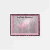 Durenfield Petal Elegant Monogram Post-it® Notes (Voorkant)