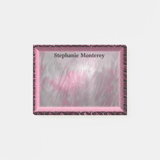 Durenfield Petal Elegant Monogram Post-it® Notes (Voorkant)