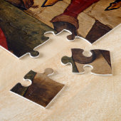 Durer - De aanbidding door de Wijzen Legpuzzel (Zijkant)