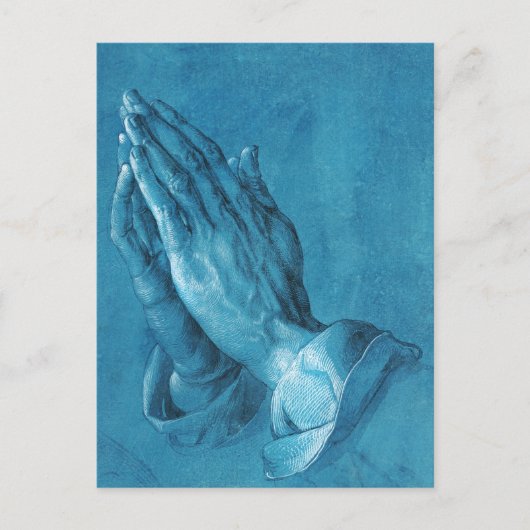 Durer Praying Hands Briefkaart (Voorkant)