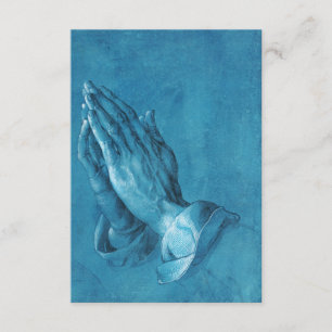 Durer Praying Hands Invitations Kaart