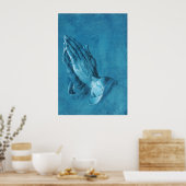 Durer Praying Hands Poster (Keuken)
