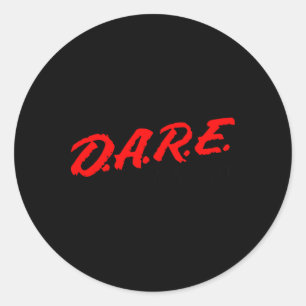 Durf je te verzetten tegen de libertarische politi ronde sticker