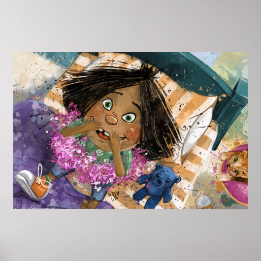 Durf niet te lachen poster (Voorkant)