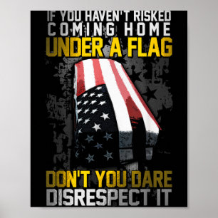 Durf onze vlag niet te onteren poster