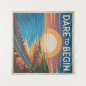 Durf te Beginnen Wandkleed (Voorkant (horizontaal))