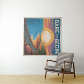 Durf te Beginnen Wandkleed (In Situ (horizontaal))