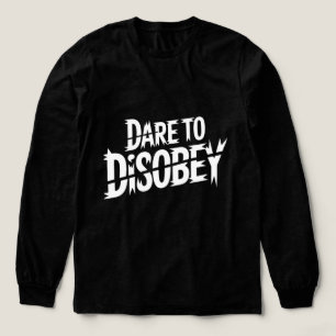 Durf te disobeyeren Punk Tri-Blend Shirt