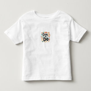 Durf te doen kinder shirts