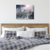 Durf te dromen gewikkeld canvas afdruk (Insitu (Slaapkamer))
