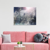 Durf te dromen gewikkeld canvas afdruk (Insitu (Woonkamer))