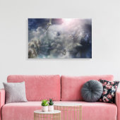Durf te dromen gewikkeld canvas afdruk (Insitu (Woonkamer))