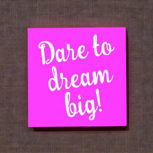 Durf te Dromen Groot Inspirerend Post-it® Notes