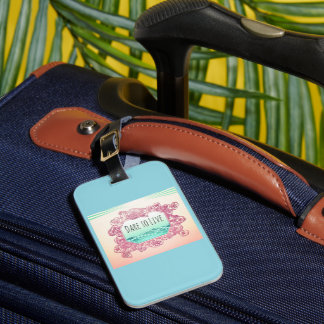 Durf te Leven Bagage Label