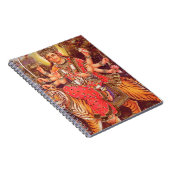 DURGA EN TIGER NOTITIEBOEK (Rechterzijde)