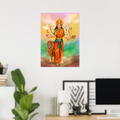 Durga goddess poster (Thuiskantoor)