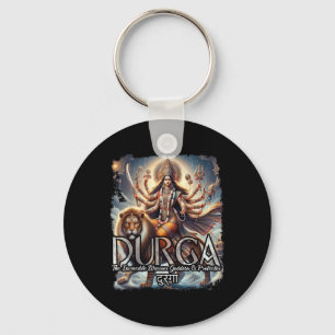 Durga Godin Oorlog Hindoe Mythologie Devi Shakti Sleutelhanger