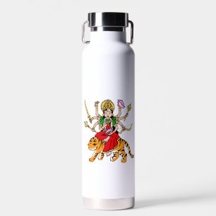 Durga Hindu Goddess Water Fles