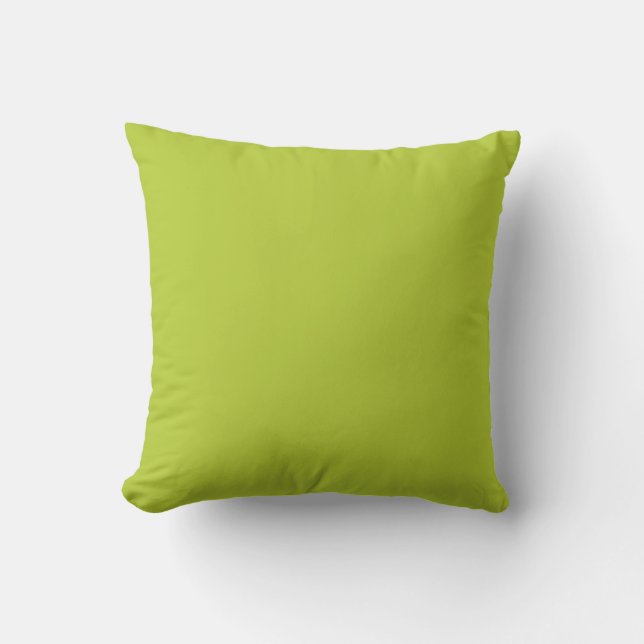 Durga Pillow Solids-Limoen Kussen (Voorkant)