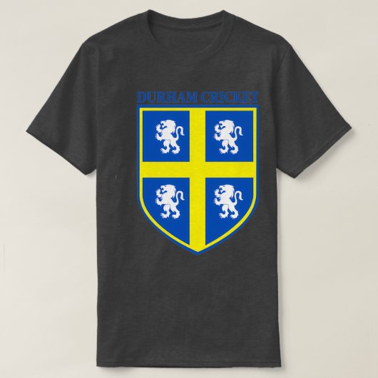 Durham County Cricket Club Classic TShirt (Design devant)