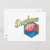 Durham, NC Briefkaart (Voorkant / Achterkant)