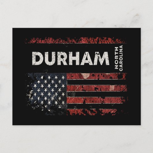 Durham North Carolina Briefkaart (Voorkant)