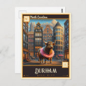 Durham, North Carolina |  Briefkaart (Voorkant / Achterkant)