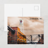 Durham North Carolina Lucky Strike Tower Briefkaart (Voorkant / Achterkant)