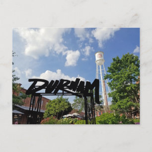 Durham North Carolina Lucky Strike Tower Briefkaart