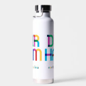 Durham North Carolina Mid Century, Pop Art, Waterfles (Rechts)