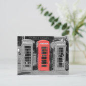 Durham Phonebox Briefkaart (Staand voorkant)