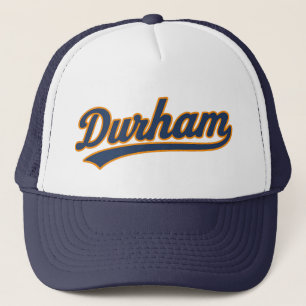 Durham Script Design – Retro Bull City Style Trucker Pet