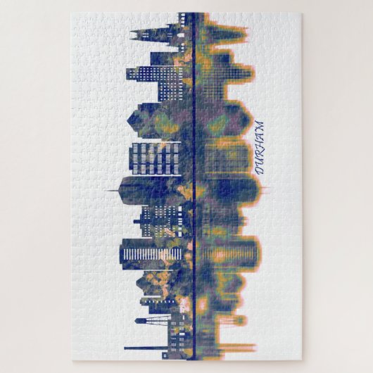 Durham Skyline Legpuzzel (Verticaal)