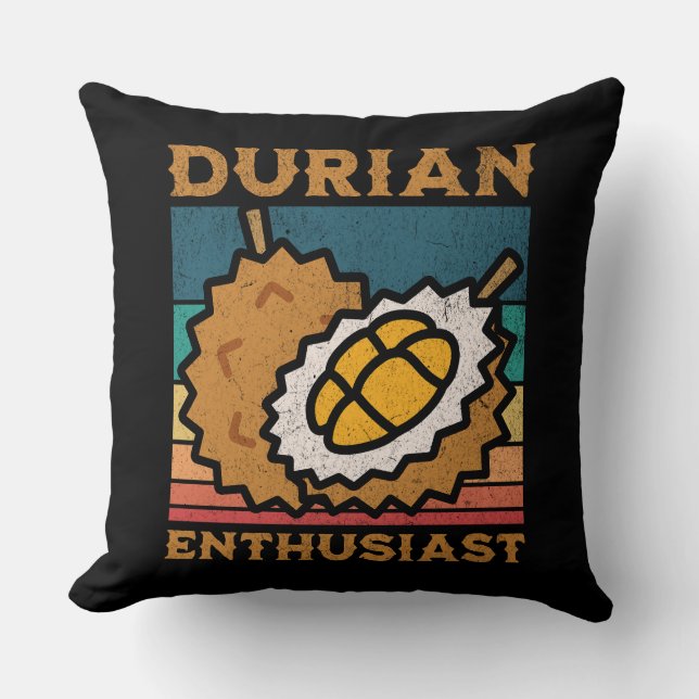 Durian liefhebber Funny Durian liefhebber Kussen (Voorkant)
