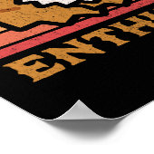 Durian liefhebber Funny Durian liefhebber Poster (Hoek)