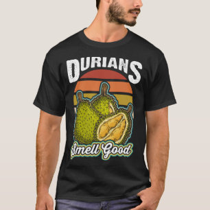 Durians ruiken lekker Grappig Durian fruit liefheb T-shirt