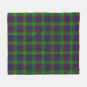 Durie Plaid Fleece Deken (Voorkant (Horizontaal))
