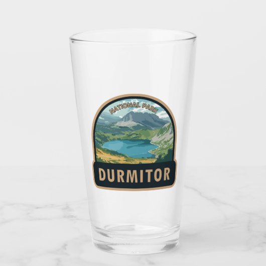Durmitor Nationaal Park Montenegro Reiskunst Glas (Voorkant)