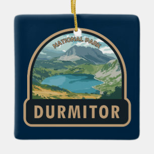 Durmitor Nationaal Park Montenegro Reiskunst Keramisch Ornament
