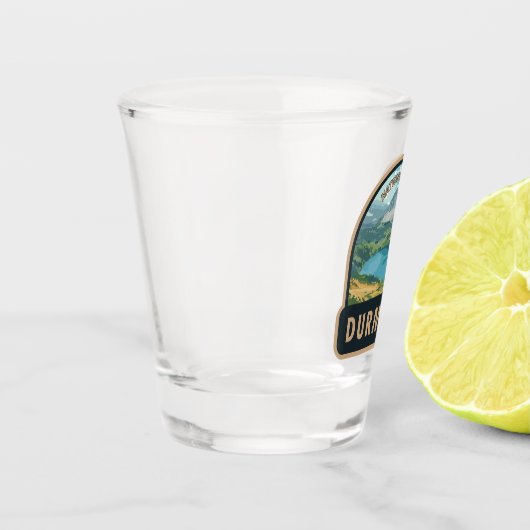 Durmitor Nationaal Park Montenegro Reiskunst Shot Glas (Links)