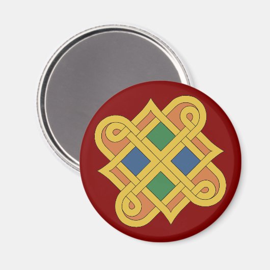 Durrow Knotwork 2016 Magneet (Voorkant / Achterkant)