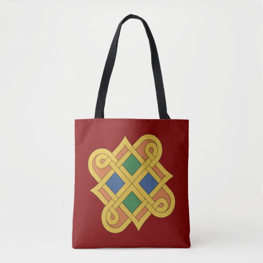 Durrow Knotwork 2016 Tote Bag (Voorkant)